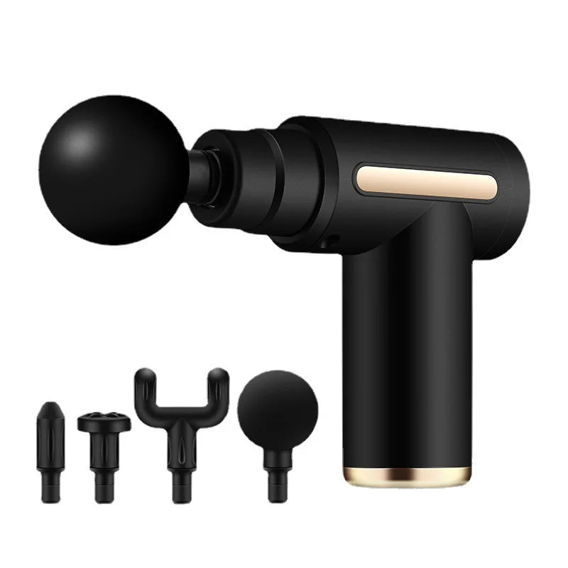 Cordless Massage Gun — 6 Speeds, 8-Hour Battery